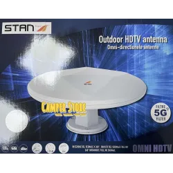 Antena Omnidireccional HD TV STANLINE con filtro 5G