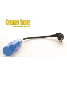 Cable adaptador hembra CEE 17/ macho Shuko, de 40 cm 2