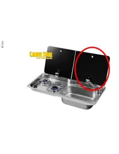 Tapa cristal para cocina CAN FL1765. Derecha
