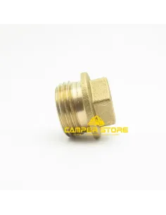 Tapón ciego de latón 1/2'' macho 2