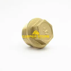 Tapón ciego de latón 1/2'' macho