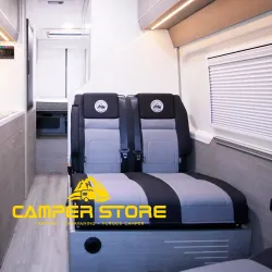 Asiento cama fijo Scopema Neptune 86. 2 plazas. Alt 637mm