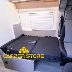 Asiento cama fijo Scopema Neptune 86. 2 plazas. Alt 507mm