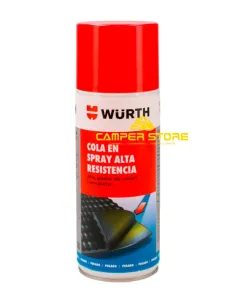 Cola en Spray alta resistencia Würth 400 ml.