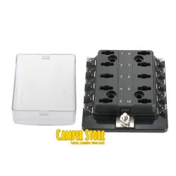 Caja Portafusibles. 10 unidades