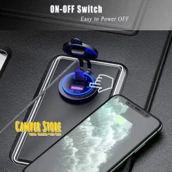 Toma con USB 3.0 + USB tipo C