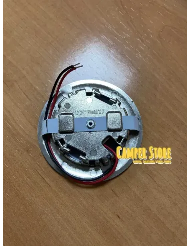 Foco Led encastrable 12V. 3 LEDS. Niquelado