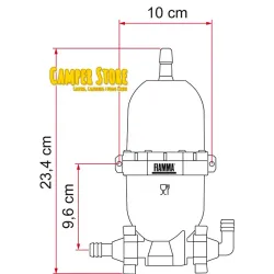 Vaso de expansión universal Fiamma A20