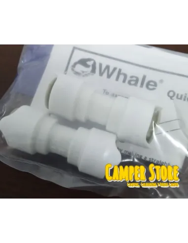 Conexión rápida recta. 12 mm. Pack de 2