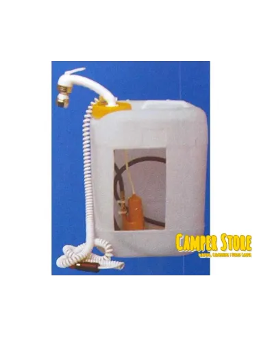 Kit Ducha portátil a 12V, con garrafa