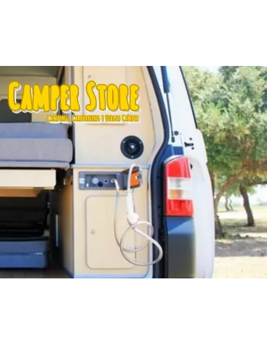 Cajetín de Ducha mezcladora Gris. RK Reich