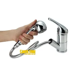 Grifo mezclador con ducha extraible HTD