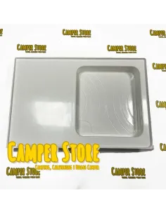 Plato Ducha fibra de vidrio 1000x670x100mm 2