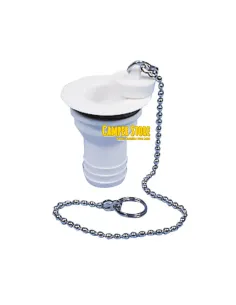 Desagüe Recto con Tapón, para Ducha o Fregadero 2