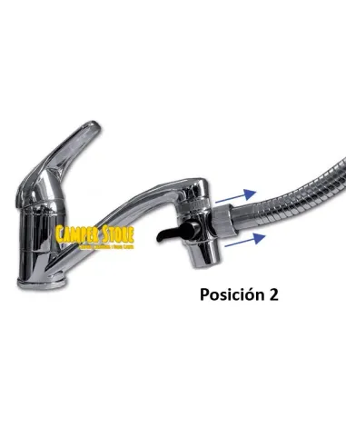 Desviador de agua para grifos