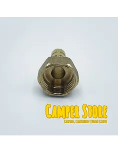 Empalme de latón 1/2'' hembra a manguera de 10mm 2