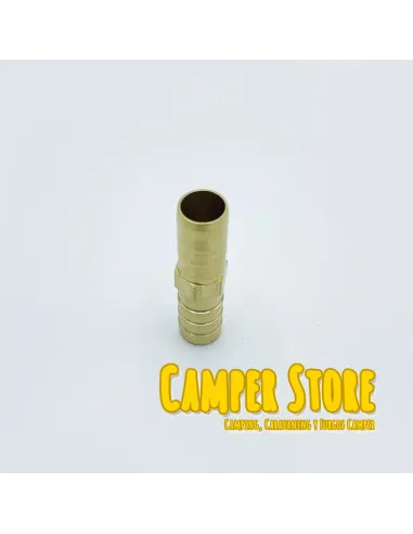 Empalme latón recto para mangueras de 10 mm