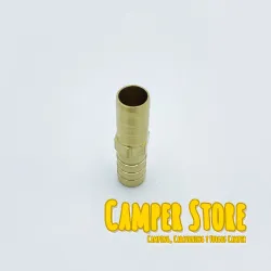 Empalme latón recto para mangueras de 10 mm