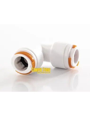 Conector acodado enchufable 12 mm