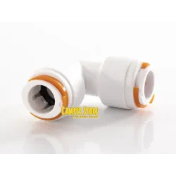 Conector acodado enchufable 12 mm