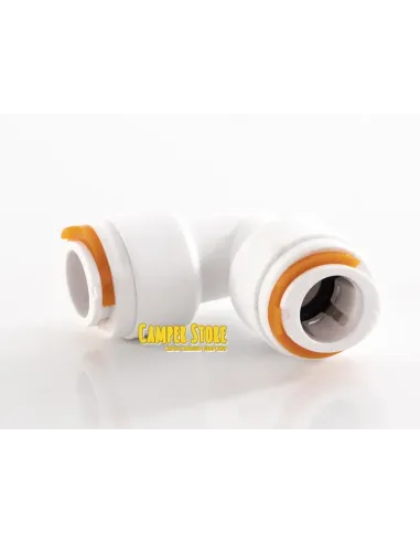 Conector acodado enchufable 12 mm