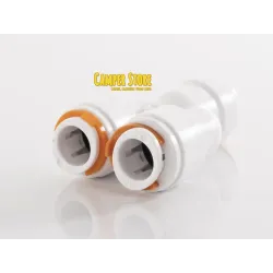 Conector en Y enchufable 12 mm