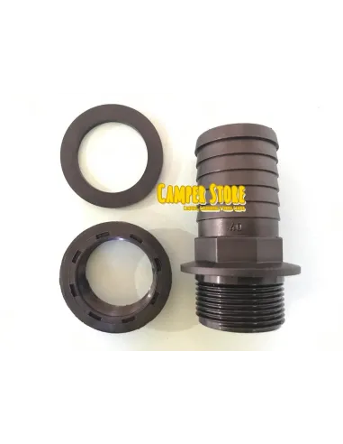 Pasamuros recto 40mm