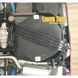 Depósito de agua para hueco rueda repuesto VW T5/T6. 68 litros
