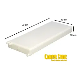 Depósito de agua de 40 L extraplano. 10x40x99 cm