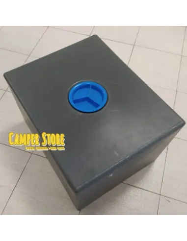 Depósito de agua de 80 L. 56x45x36 cm