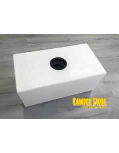 Depósito de agua de 104 L. 75x40x35 cm (blanco) 2