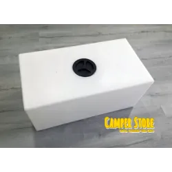Depósito de agua de 104 L. 75x40x35 cm (blanco)