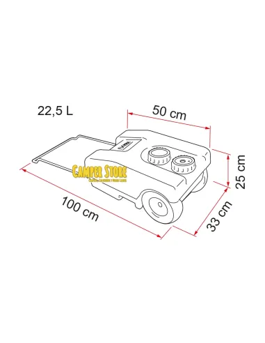 Roll Tank 23 F (Azul)