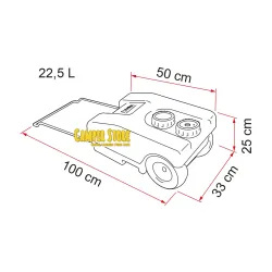 Roll Tank 23 F (Azul)