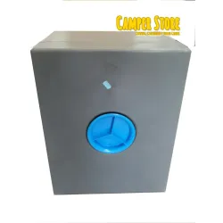 Tapón azul macho Ø120mm