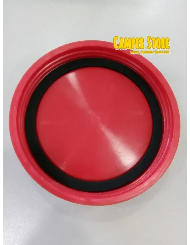 Tapón rojo con junta