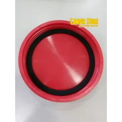 Tapón rojo con junta