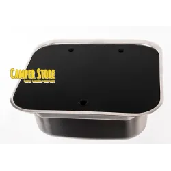 Fregadero inoxidable Carbest con tapa. Ø 36mm (70144)