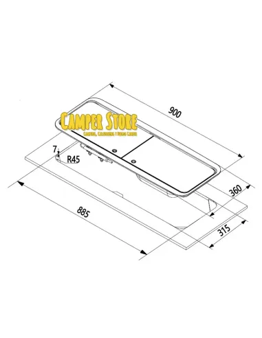 Cocina con fregadero Carbest (70176)