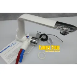 Grifo ARONA automático mezclador. Blanco