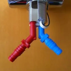 Grifo ARONA automático mezclador. Cromado