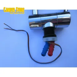 Grifo TREND cuello alto, automático mezclador. Cromado