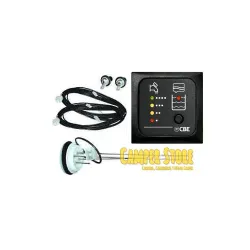 Panel Indicador de aguas LIMPIAS Y SUCIAS con Sonda. Antracita