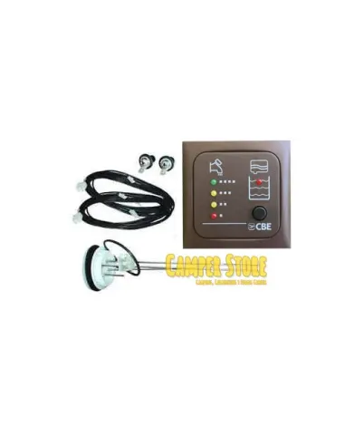 Panel Indicador de aguas LIMPIAS Y SUCIAS con Sonda. Marrón