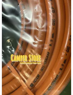 Manguera tubo naranja para gas 9x15mm 2