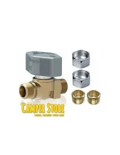 Llave de paso de gas de 1 via. 8mm 2