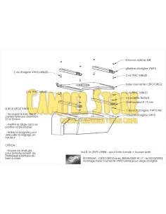 Base Giratoria Scopema para T5 / T6 - Conductor 2
