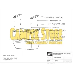 Base Giratoria Scopema para T5 / T6 - Copiloto