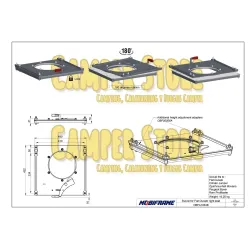 Base Giratoria Mobiframe Ducato/Jumper/Boxer 250-290 Copiloto