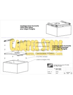 Base Giratoria Scopema para Vito / Viano de 2004 a 2015 - Conductor 2